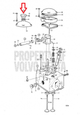 VP Verschlussdeckel Zylinderkopf TD TD D70 421753