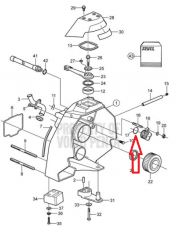 VP 0- Ring Antrieb TSK – SX  3852169