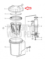 VP Seewasserfilter 842723 ersetzt 3583840 MD, AQ, TAMD