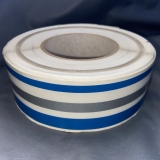 Designfolie 50mm blau-silber (Preis pro laufender Meter)