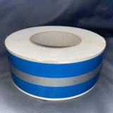 Designfolie 60mm blau-silber (Preis pro laufender Meter)
