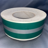Designfolie 60mm grün-silber (Preis pro laufender Meter)