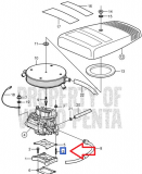 Volvo Penta Stehbolzen Vergasermontage 3853373