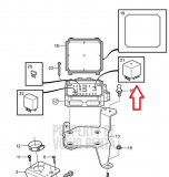 Volvo Penta Relais Starter Anlasser 3861375