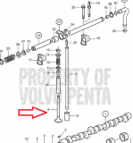 Volvo Penta Auslassventil KAD, TAMD, MD, AD 838638