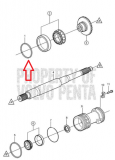 VP Passscheibe 0,127 Antriebe SX 3852887