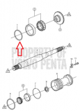 VP Passscheibe 0,254 Antriebe SX 3852888