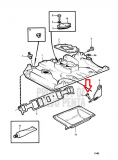 VP Schraube Befestigung Halteblech Ansaugspinne 3855983