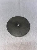 Scheibe Ø 80 mm, 5 mm AISI 316 Platte mit 10 mm Bohrung